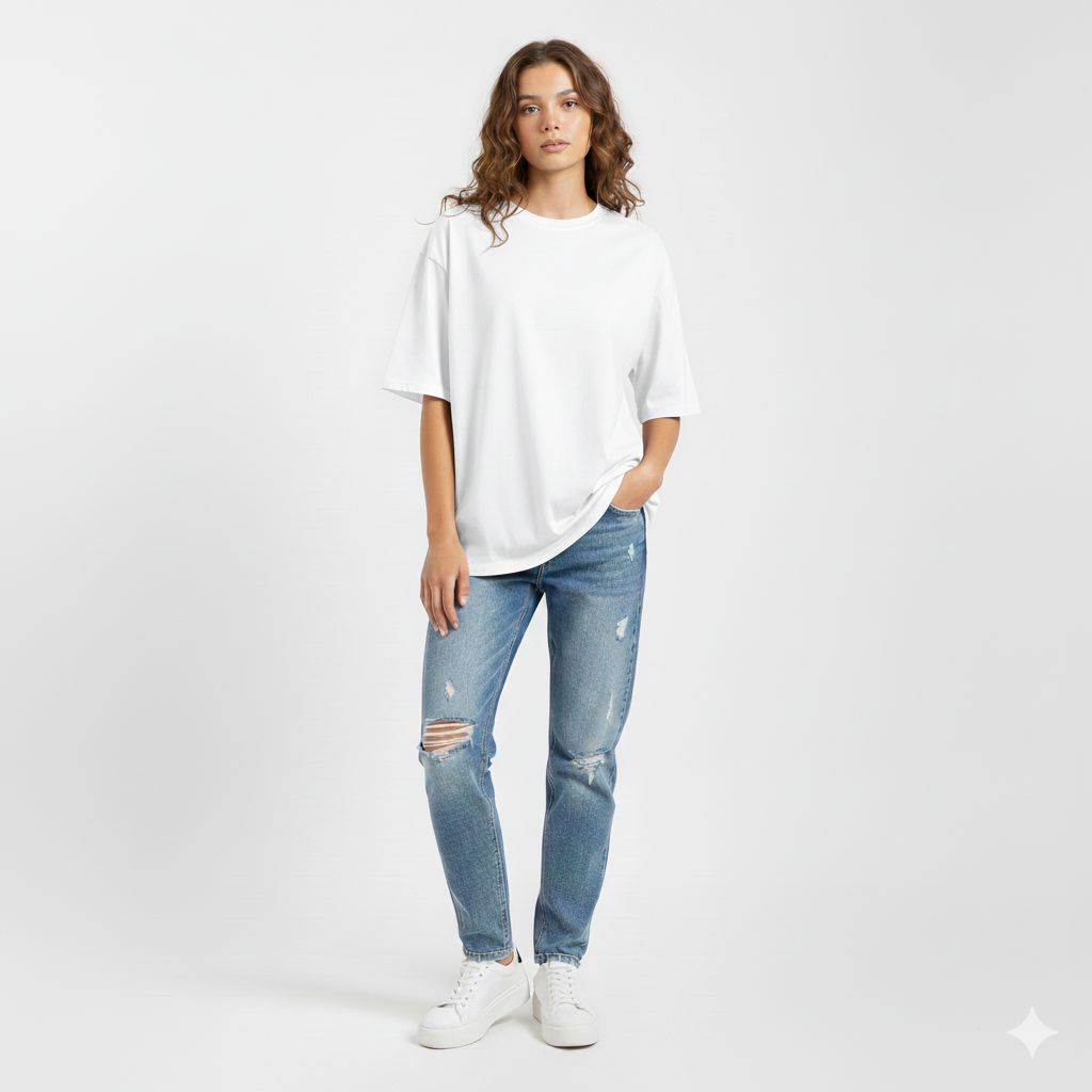 Black Oversized T-Shirt