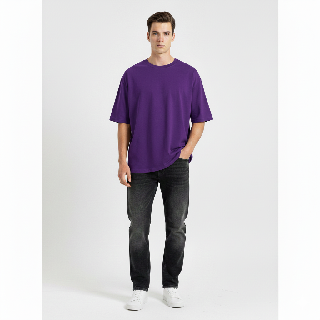 Black Oversized T-Shirt