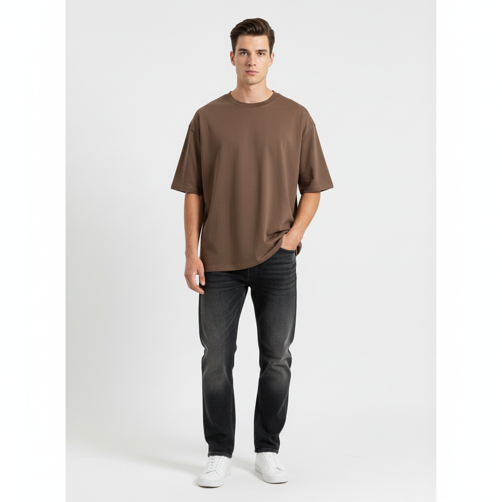 Black Oversized T-Shirt