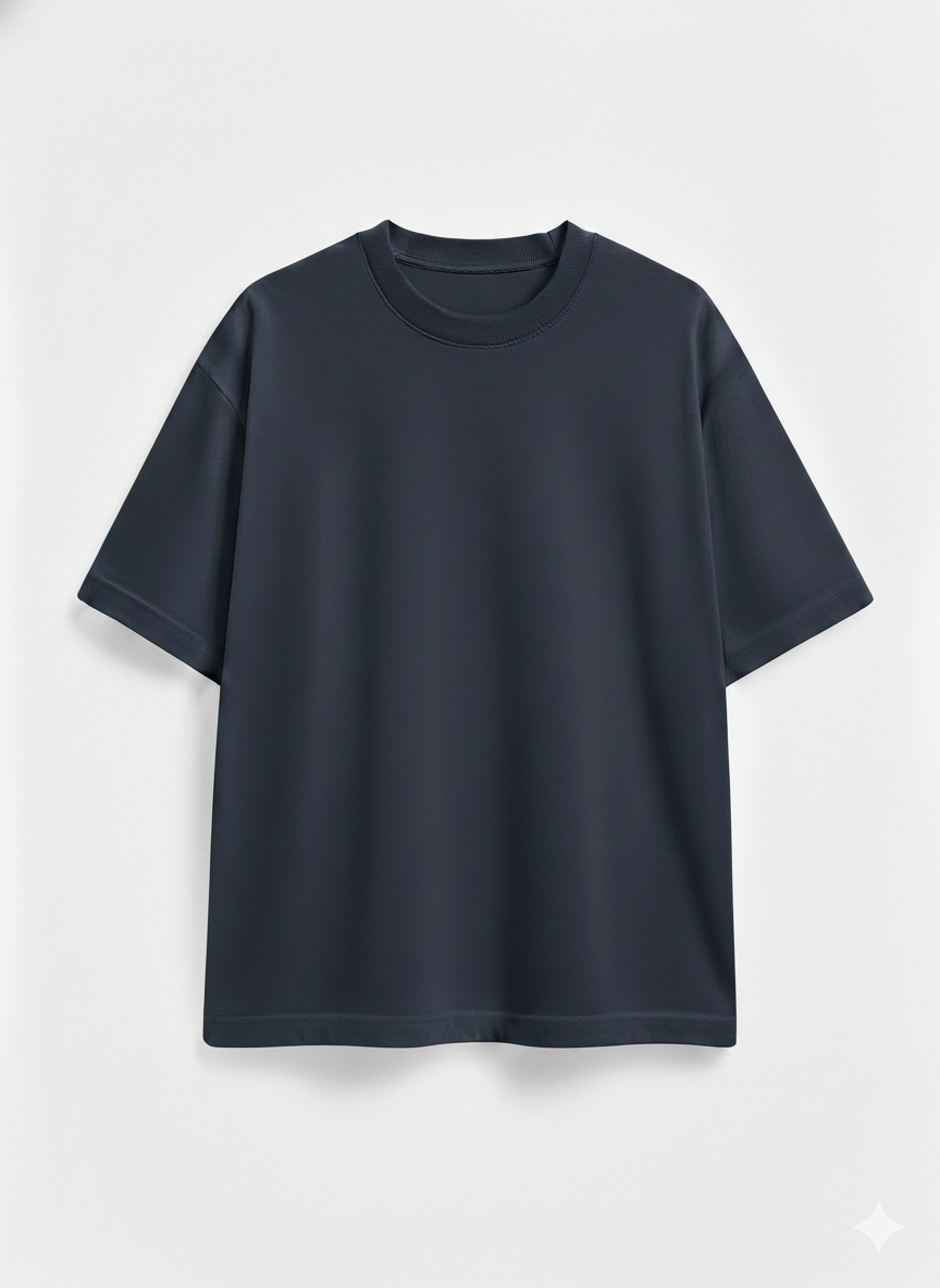 Blue Oversized T-Shirt