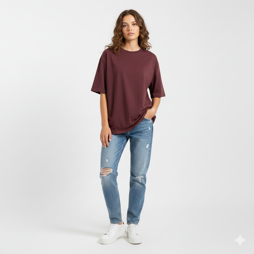 Black Oversized T-Shirt